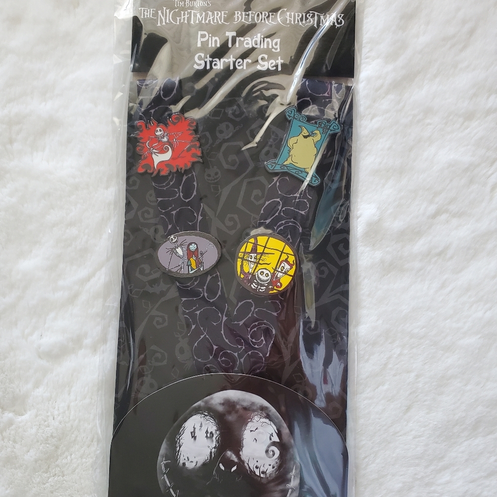 Disney Parks Nightmare Before Christmas Trading Pin Starter Kit
